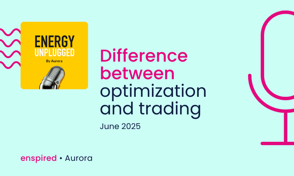 How do battery optimization and battery trading differ?
