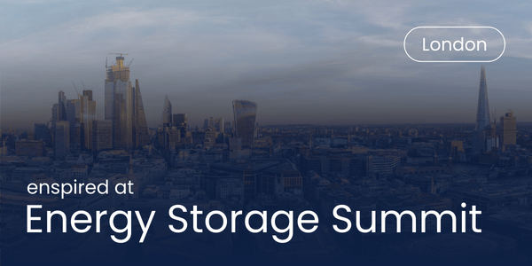 Energy Storage Summit, London