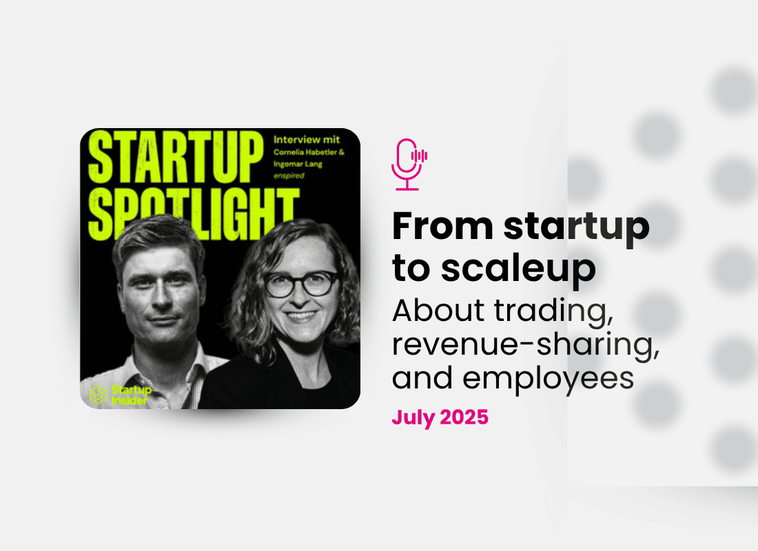 From startup to scaleup
